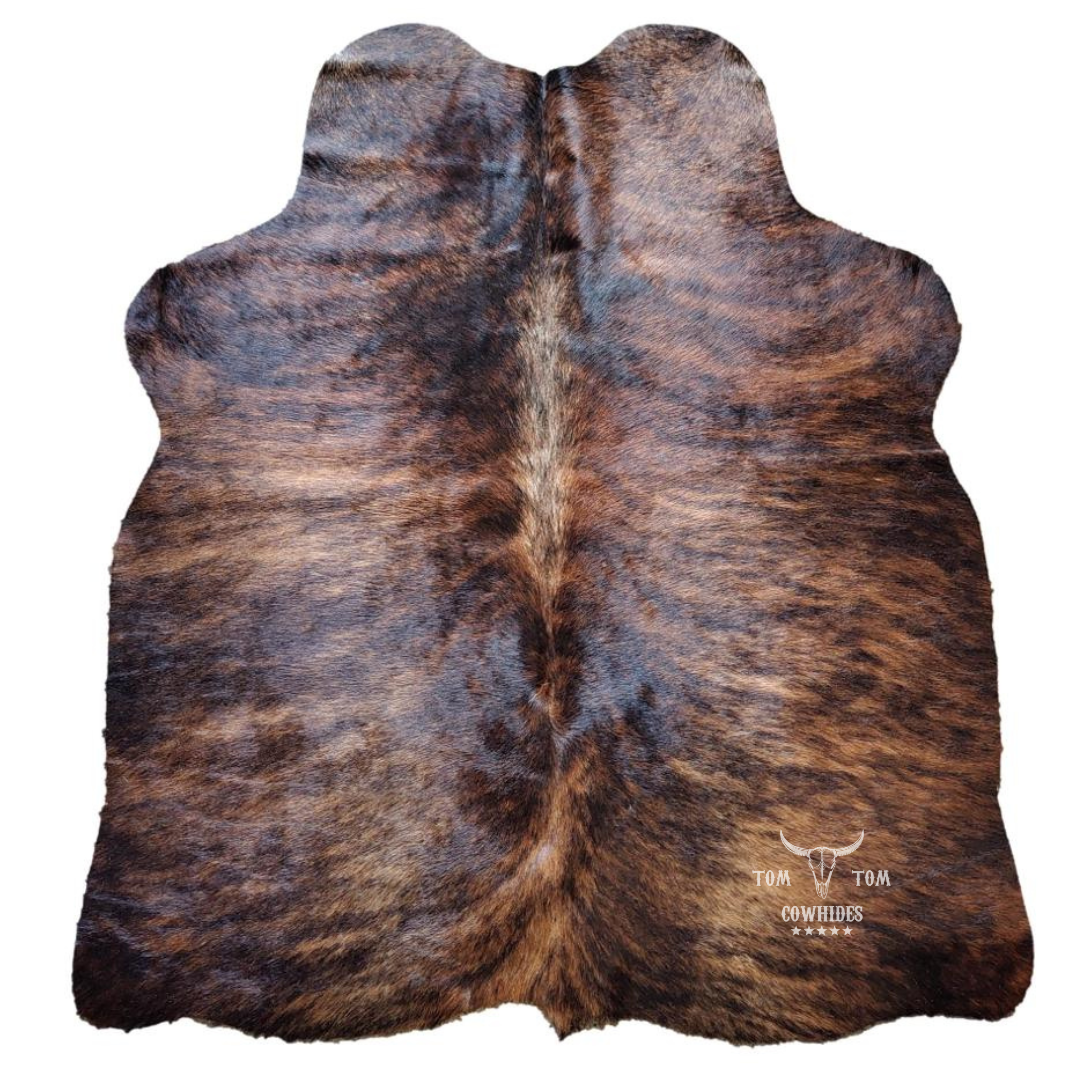 Premium Mini Rug | 4ft x 3,5 ft | Dark Brindle | Natural & Unique | Modern Luxury Decor
